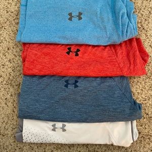 Under armour men’s shirts (Bundle of 4)